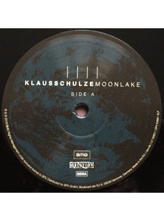 35014630		 Klaus Schulze – Moonlake,  2LP+ singl	" 	Electro, Ambient"	Black, Gatefold, Etched	2005	" 	SPV – SPV 63881 3LP"	S/S	 Europe 	Remastered	14.12.2018
