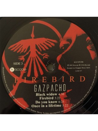 35014612		 Gazpacho  – Firebird, 2lp	"	Prog Rock "	Black, 180 Gram, Gatefold	2005	" 	Kscope – KSCOPE896"	S/S	 Europe 	Remastered	17.03.2016