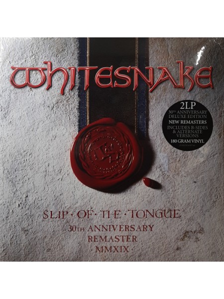35000754	Whitesnake – Slip Of The Tongue  2LP	" 	Hard Rock"	1989	Remastered	2019	" 	Rhino Records (2) – 0190295409784"	S/S	 Europe 