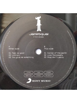 35000778	Jamiroquai – A Funk Odyssey  2LP 	" 	Disco"	2001	Remastered	2022	" 	Sony Music – 19658719261"	S/S	 Europe 