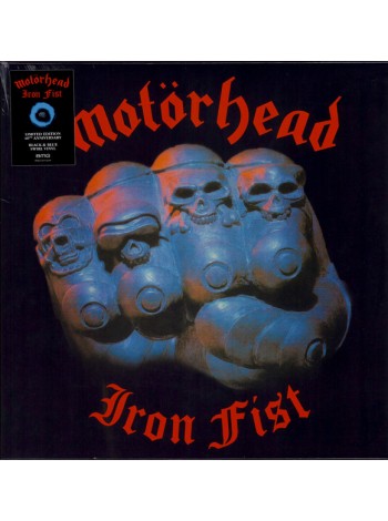 35000791	Motörhead – Iron Fist	" 	Heavy Metal"	Limited Edition, Blue & Black Swirl Vinyl, 40th Anniversary	1982	" 	BMG – BMGCAT542LPC"	S/S	 Europe 	Remastered	23 сент. 2022 г. 
