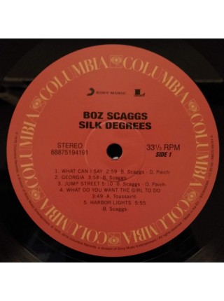 35000556	Boz Scaggs – Silk Degrees 	" 	Blues Rock, Pop Rock, Soul"	1976	Remastered	2016	" 	Legacy – 88875194191, Sony Music – 88875194191, Columbia – 88875194191"	S/S	 Europe 
