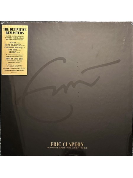 35000697	Eric Clapton – The Complete Reprise Studio Albums ● Volume II  10LP  BOX 	" 	Rock, Blues, Pop"	2023	Remastered	2023	 Reprise Records – 09362489995152, Bushbranch LTD – 09362489995152	S/S	 Europe 