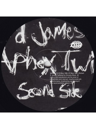 35015549	 	 Aphex Twin – Richard D. James Album	" 	IDM, Acid, Abstract, Jungle, Drum n Bass"	Black, 180 Gram	1996	" 	Warp Records – WARP LP 43"	S/S	 Europe 	Remastered	18.01.2013
