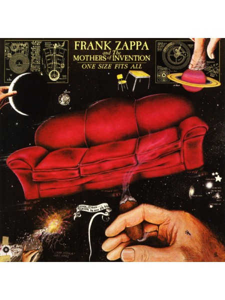 35003978	 Frank Zappa And The Mothers Of Invention – One Size Fits All	" 	Psychedelic Rock, Avantgarde"	1975	" 	Zappa Records – ZR 3853"	S/S	 Europe 	Remastered	16.10.2015