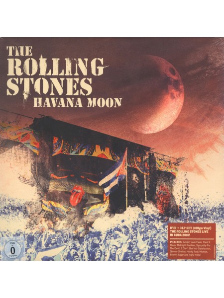 1800162	Rolling Stones ‎– Havana Moon 3LP+ DVD	"	Blues Rock, Pop Rock, Classic Rock"	2016	"	Rolling Stones Records – ERDVLP096, Eagle Vision – ERDVLP096"	S/S	Europe	Remastered	2016