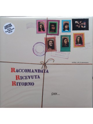 35008018		 Raccomandata Ricevuta Ritorno – Per....Un Mondo Di Cristallo	" 	Prog Rock, Art Rock, Symphonic Rock"	Clear Transparent, 180 Gram, Gatefold, Limited	1972	" 	Vinyl Magic – VM LP 117"	S/S	 Europe 	Remastered	13.05.2022