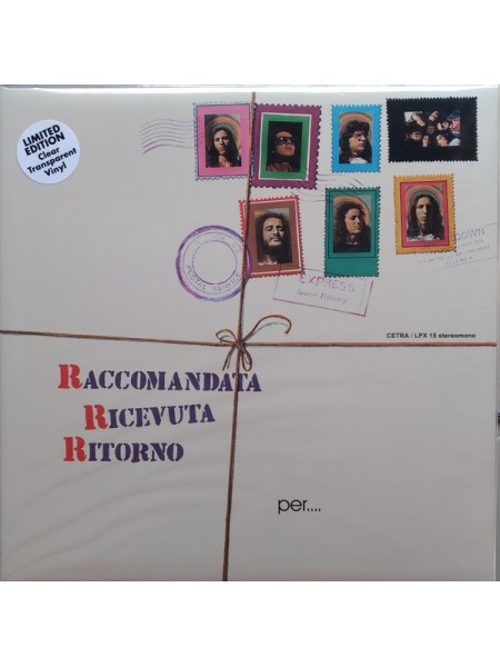 35008018	 Raccomandata Ricevuta Ritorno – Per....Un Mondo Di Cristallo, Clear Transparent 	" 	Prog Rock, Art Rock, Symphonic Rock"	1972	" 	Vinyl Magic – VM LP 117"	S/S	 Europe 	Remastered	13.05.2022