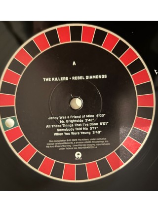 35008359	 The Killers – Rebel Diamonds, 2lp	" 	Pop Rock"	2023	"	Island Records – 602458482331 "	S/S	 Europe 	Remastered	08.12.2023