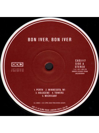 35008376	 Bon Iver – Bon Iver, Bon Iver	" 	Folk Rock, Indie Rock"	2011	"	4AD – CAD3117, Jagjaguwar – CAD3117 "	S/S	 Europe 	Remastered	16.06.2011
