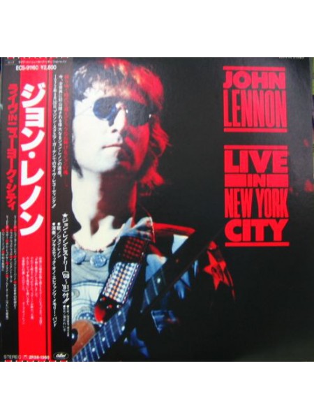 400290	John Lennon	-Live In New York City(OBI, ois, jins),	1986/1986,	Capitol - ECS-91160,	Japan,	NM/NM