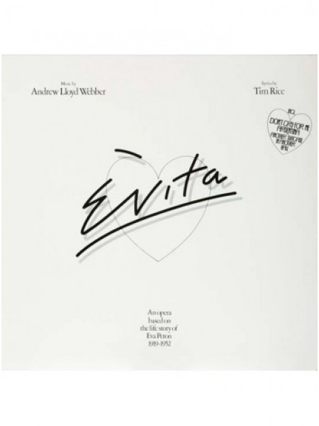 400838	Andrew Lloyd Webber – Evita 2 LP (BOOK) (Re 1976)	– Evita 2 LP (BOOK) (Re 1976)	1976	MCA Records ‎– 300 757-420	EX/EX/EX	Germany