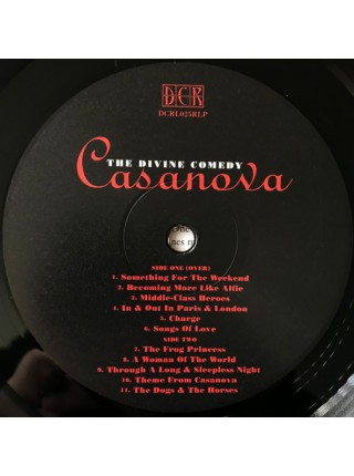 35013138	The Divine Comedy – Casanova 	" 	Lounge, Music Hall, Pop Rock"	Black, 180 Gram, Gatefold	1996	"	Divine Comedy Records Limited – DCRL025RLP "	S/S	 Europe 	Remastered	09.10.2020