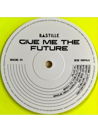 35010708	Bastille  – Give Me The Future	 Indie Pop, Indie Rock	Yellow, 180 Gram, Limited	2022	"	Virgin EMI Records – EMIV 2048 "	S/S	 Europe 	Remastered	04.02.2022