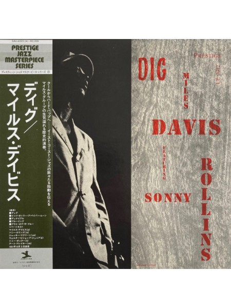 1404857		Miles Davis Featuring Sonny Rollins – Dig	no OBI	Jazz, Bop, Hard Bop 	1956	Prestige – SMJ-6525-M, Prestige – SMJ-6525(M), 	NM/N	Japan	Remastered	1976