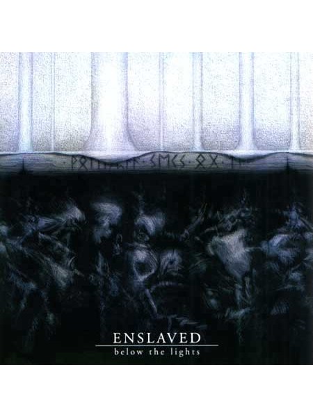 1404860		Enslaved – Below The Lights	White w/ Blue & Black	Black Metal, Psychedelic Rock, Prog Rock 	2003	 Osmose Productions – OPLP144	Mint/Mint	Europe	Remastered	2011