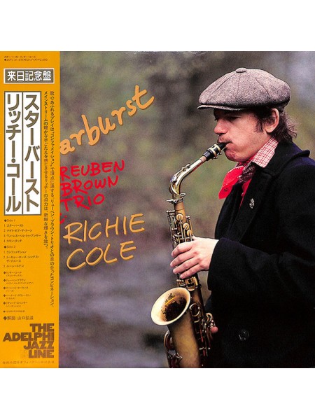1404862		The Reuben Brown Trio Featuring Richie Cole ‎– Starburst	OBI	Jazz	1976	Adelphi Records Inc. ‎– 25PJ-31	NM/NM	Japan	Remastered	1976
