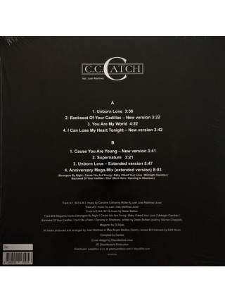 1404870		C.C. Catch feat. Juan Martinez – Unborn Love		Electronic, Euro-Disco, Eurodance	2019	DisCollectors Production – DCART005	S/S	Green	Remastered	2019