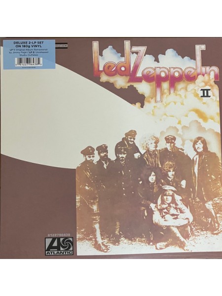 35014693	 	 Led Zeppelin – Led Zeppelin II - deluxe, 2lp	"	Blues Rock, Hard Rock "	Black, 180 Gram, Triplefold	1969	" 	Atlantic – 8122796438"	S/S	 Europe 	Remastered	02.06.2014