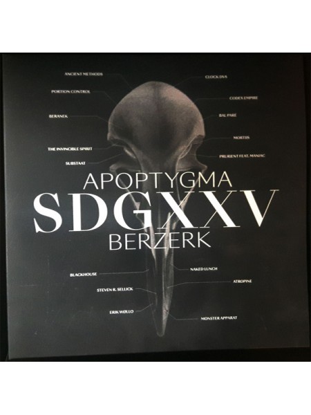 35004469	Apoptygma Berzerk - Sdgxxv (coloured)  2lp	 Synth-pop, Industrial	2019	" 	Tatra – TATLP069"	S/S	 Europe 	Remastered	2019
