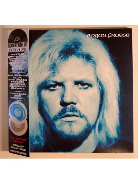 35004245	 Edgar Froese (ex Tangerine Dream) - Ages (coloured)  2lp	" 	Berlin-School, Ambient"	2005	" 	Culture Factory – 783 548"	S/S	 Europe 	Remastered	2023