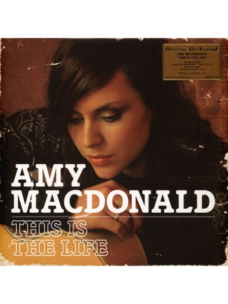 35002793	 Amy MacDonald – This Is The Life	" 	Acoustic, Vocal, Indie Rock"	2007	Music On Vinyl	S/S	 Europe 	Remastered	2020