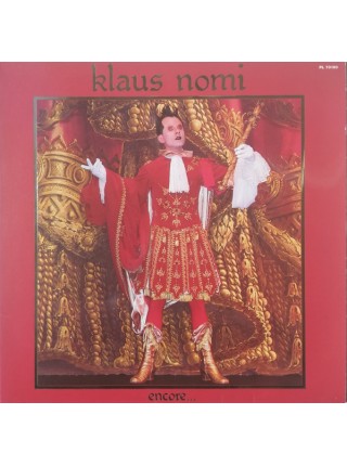 35002716	 Klaus Nomi – Encore ...	" 	Synth-pop"	1983	" 	Sony Music – 196587890711"	S/S	 Europe 	Remastered	2023