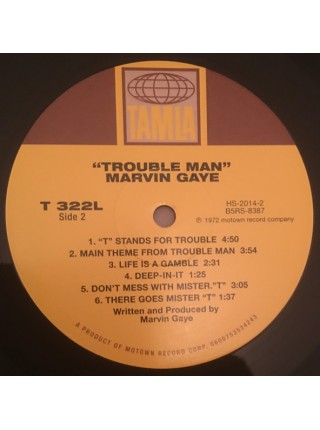 35007047		 Marvin Gaye – Trouble Man	" 	Jazz, Funk / Soul"	Black, 180 Gram, Gatefold	1972	" 	Tamla – 5353424"	S/S	 Europe 	Remastered	27.5.2016