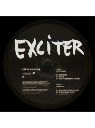 1403597		Depeche Mode ‎– Exciter ,  2 LP	Electronic, Synth Pop, Leftfield, Downtempo 	2001	Sony Music – 88985336931, Mute – STUMM190	S/S	Europe	Remastered	2017