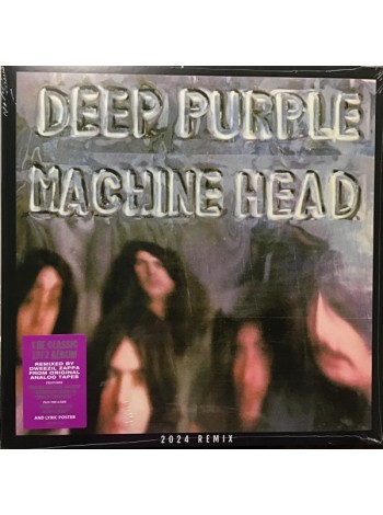 35085277	 	 Deep Purple – Machine Head (2024 Remix)	 Hard Rock, Heavy Metal	Black, Gatefold, Remix	1972	" 	Universal Music Group – 0602488515733"	S/S	 Europe 	Remastered	25.10.2024