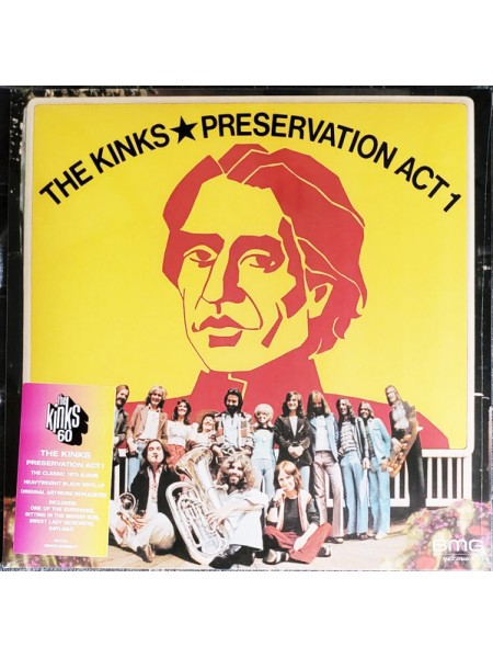 35008780	 The Kinks – Preservation Act 1	" 	Pop Rock, Rock & Roll"	Black, 180 Gram	1973	" 	BMG – BMGCAT809LP"	S/S	 Europe 	Remastered	14.07.2023