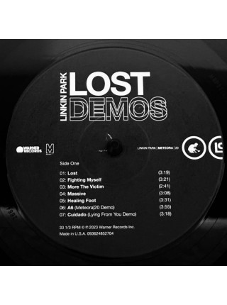 35014315	Linkin Park – Lost Demos 	"	Alternative Rock, Nu Metal "	Black	2023	"	Warner Records – 093624852704 "	S/S	 Europe 	Remastered	01.03.2024