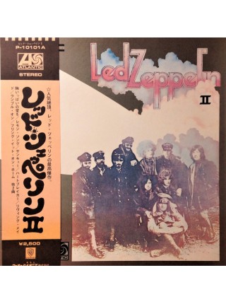 1404905		Led Zeppelin ‎– Led Zeppelin II	OBI	Blues Rock, Classic Rock, Hard Rock	1969	Atlantic – P-10101A	 NM/NM	Japan	Remastered	1976