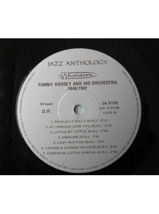 800086	Tommy Dorsey And His Orchestra – 1946/1947	"	Big Band, Swing"	1975	"	Musidisc – 30 JA 5118, Musidisc – JA 5118"	EX/VG+	France