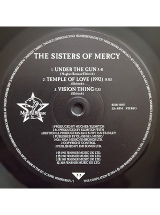 35014719	The Sisters Of Mercy – Greatest Hits Volume One - A Slight Case Of Overbombing, 2lp	" 	Goth Rock"	Black, Gatefold	1992	" 	Merciful Release – 0190295695071"	S/S	 Europe 	Remastered	15.06.2018