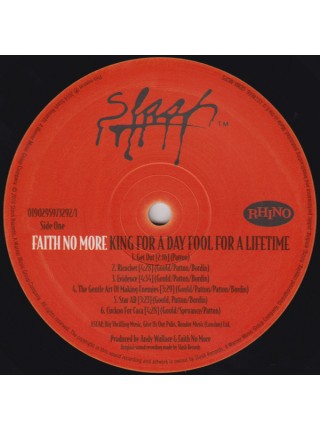 35014722	 	 Faith No More – King For A Day Fool For A Lifetime, 2lp	" 	Alternative Rock, Hard Rock"	Black, 180 Gram, Gatefold, Deluxe	1994	" 	Slash – 0190295973292"	S/S	 Europe 	Remastered	02.09.2016