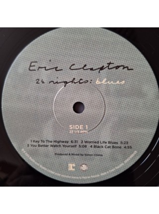 35014706	 	 Eric Clapton – 24 Nights: Rock	         Blues Rock	Black, Triple Gatefold, 3lp	2023	" 	Reprise Records – 093624866435"	S/S	 Europe 	Remastered	23.06.2023