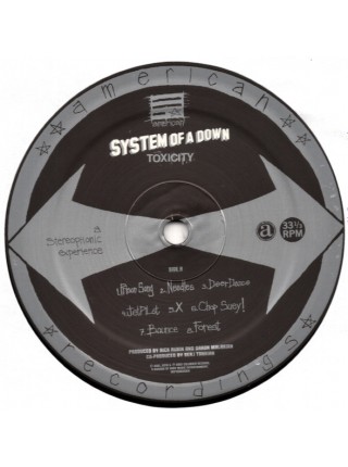 35014731	 	 System Of A Down – Toxicity	" 	Nu Metal"	Black	2001	American Recordings	S/S	 Europe 	Remastered	12.10.2018