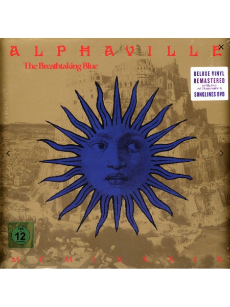 35014713	 	 Alphaville – The Breathtaking Blue, + DVD	" 	Europop, Easy Listening, Pop Punk"	Black, 180 Gram, Gatefold	1989	 Rhino Records (2) – 0190295065744	S/S	 Europe 	Remastered	07.05.2021