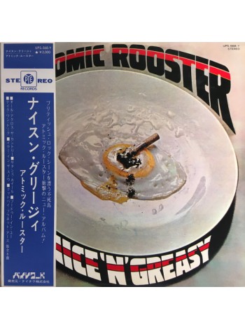 1400679		Atomic Rooster ‎– Nice 'n' Greasy   (no OBI)	Prog Rock	1973	Dawn ‎– UPS-568-Y	NM/EX	Japan	Remastered	1972