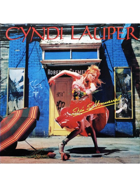 1400973	Cyndi Lauper ‎– She's So Unusual  + 7" Single	1983	Portrait ‎– FR 38930	NM/NM	USA