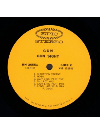 1400987	Gun – Gun Sight	1970	Epic ‎– BN 26551	NM/EX	USA