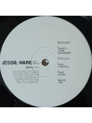 35002852	 Jessie Ware – What's Your Pleasure? - deluxe  2lp	" 	Disco, House, Electro, Dance-pop"	2020	" 	PMR Records (2) – VDLX 3245"	S/S	 Europe 	Remastered	11.06.2021