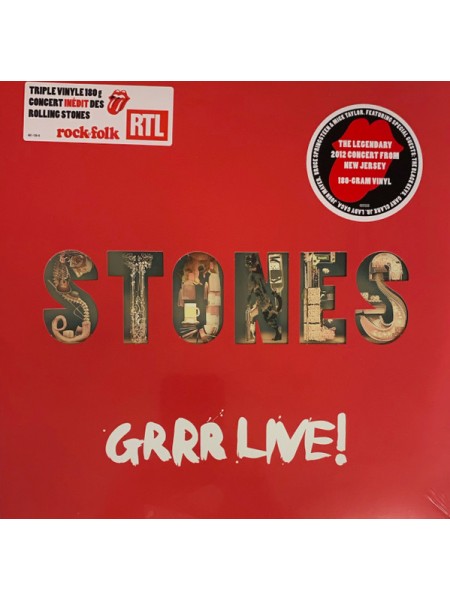 35002990	Rolling Stones - Grrr Live!   3lp	" 	Blues Rock, Rock & Roll"	2023	" 	Rolling Stones Records – 00602448115683"	S/S	 Europe 	Remastered	2023