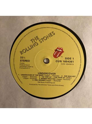 35003147	Rolling Stones - Undercover	 Classic Rock	Black, 180 Gram, Half Speed Mastering	1983	" 	Rolling Stones Records – CUN 1654361"	S/S	 Europe 	Remastered	26.06.2020