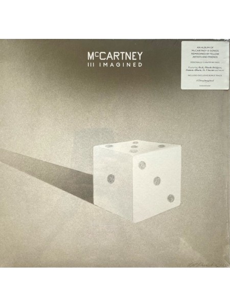 35002808	 McCartney – McCartney III Imagined  2lp	" 	Pop Rock"	2021	" 	Capitol Records – 00602435136509"	S/S	 Europe 	Remastered	23.07.2021