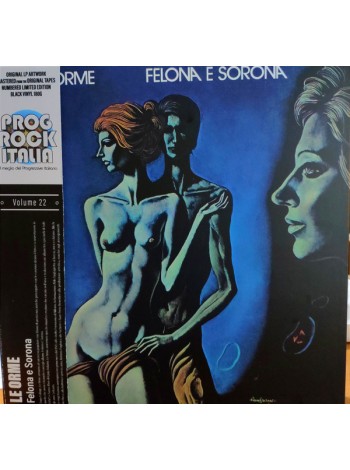 35002816		 Le Orme – Felona E Sorona	" 	Prog Rock"	Black, 180 Gram, Limited	1973	" 	Universal Music – 3528995"	S/S	 Europe 	Remastered	2023