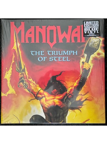 35016982	 	 Manowar – The Triumph Of Steel	" 	Heavy Metal"	Translucent Blue, Gatefold, Limited, 2 lp	1992	 Listenable Records – POSH787	S/S	 Europe 	Remastered	12.07.2024