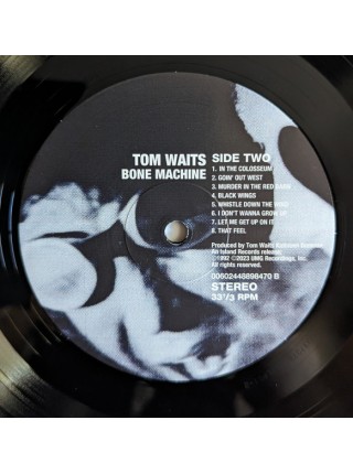 35007068		 Tom Waits – Bone Machine	" 	Experimental, Ballad, Blues Rock"	Black, 180 Gram	1992	 Island Records – 00602448898470	S/S	 Europe 	Remastered	06.10.2023