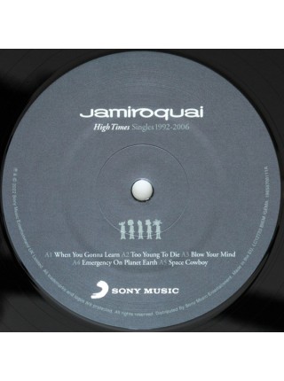 35008031		 Jamiroquai – High Times (Singles 1992–2006	" 	Acid Jazz, Jazz-Funk, Fusion"	Black, 180 Gram, Gatefold, 2lp	2006	" 	Sony Music – 19658708111"	S/S	 Europe 	Remastered	2.12.2022